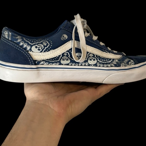 Vans Style 36 'Bandana - True Blue' - Men's Size 8.5 W size 10Shoes Sneakers - Picture 12 of 17